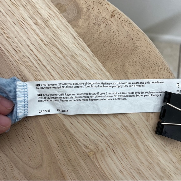 Wildfox sweat light blue open cardigan with hood - Picture 6 of 6